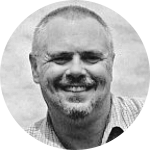 "Portrait of Glyn Rushworth — TMS team member"