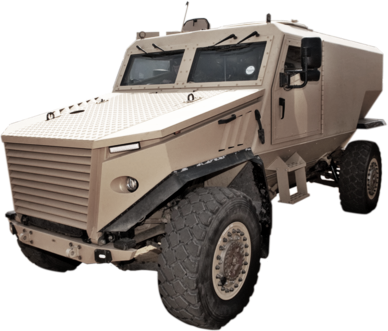 The Force Protection Ocelot light protected patrol vehicle